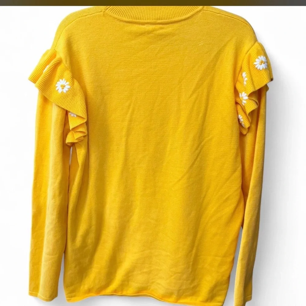 DAISY RUFFLE SWEATER 🌼 - Picture 4 of 6